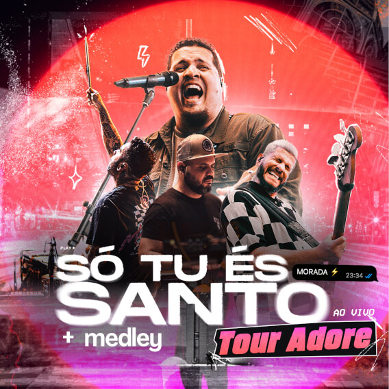 Só Tu És Santo + Medley por Morada MultiTracks.com.br