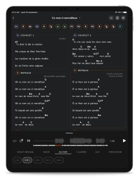 Fonctionnalités de ChartBuilder