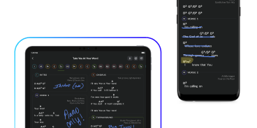 ChartBuilder를 실행하는 iOS 기기