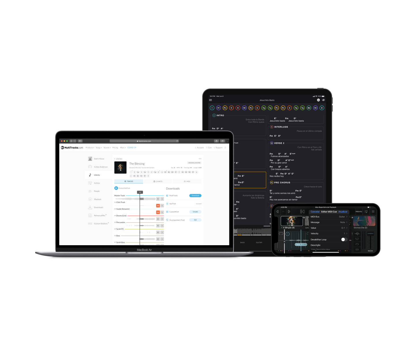 Repertórios and Arranjos