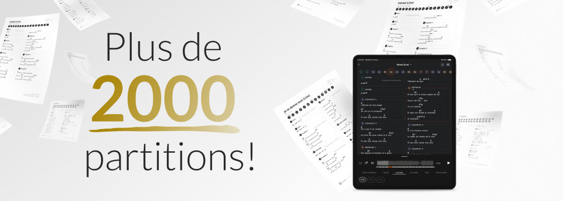 Plus de 2000 Partitions !