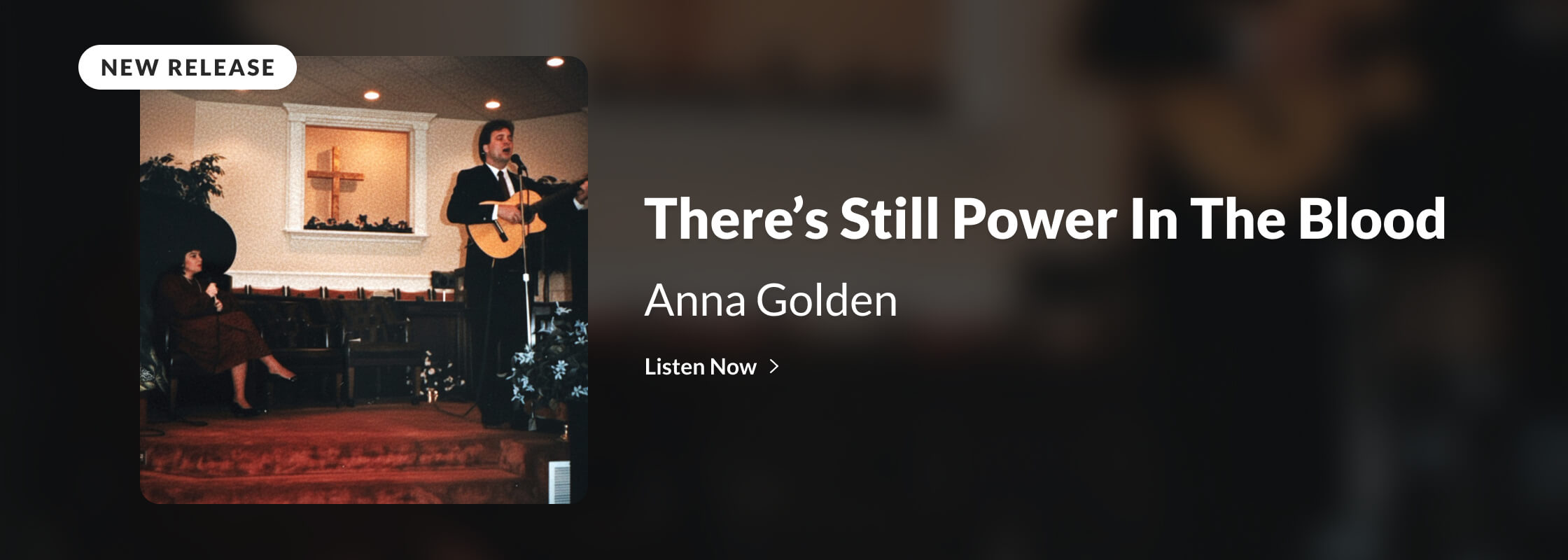 Anna Golden | There's Still Power In The Blood